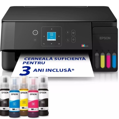 Multifunctional inkjet Epson EcoTank L3360, CISS, format A4, Color, USB + WIFI