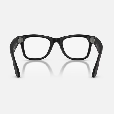 ORW4012 META WAYFARER High Bridge Fit - Matte Black - Clear Gen 2 - Img 3
