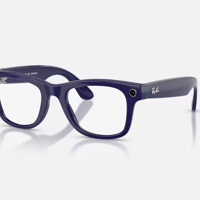 ORW4012 META WAYFARER High Bridge Fit - Shiny Cosmic Blue - Sapphire Transitions® Gen 2