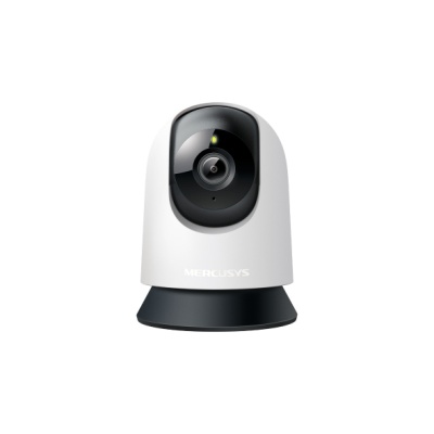 Pan/Tilt Home Security Wi-Fi Camera SPEC:2K (2304x1296), 2.4 GHz, Horizontal 360º FEATURE: Pan/Tilt, Smart Detection and Notifications (motion, person, baby crying), Motion Tracking, Sound and Light Alarm, Remote Control, Two-Way Audio, Voice Control