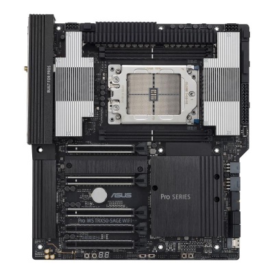 Placa de Baza ASUS PRO WS TRX50 SAGE WIFI 4x DDR5, 5x PCIE x16, 3x M.2, 4x SATA 6gb/s - Img 3