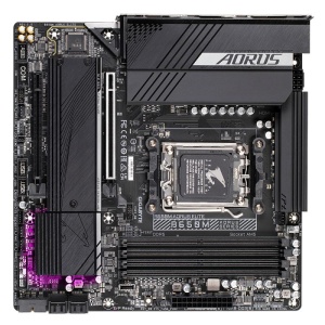 Placa de Baza GIGABYTE B650M AORUS ELITE AM5, 4x DDR5, 1x DP 1x HDMI, 2x PCIE 4.0 x16, 2x M.2, 4x SATA 6GB/s, mATX - Img 4