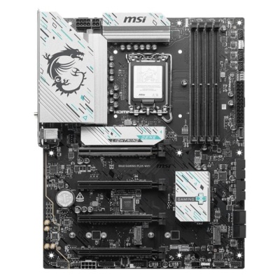 Placa de Baza MSI B860 GAMING PLUS WIFI LGA1851, 4x DDR5, 1x HDMI 1x DP 1x Type-C DP, 4x PCIE x16, 3x M.2, 4x SATA 6GB/s, ATX - Img 2