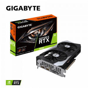 Placa video Gigabyte GeForce RTX 3050 WINDFORCE OC 8GB, GDDR6, 128BIT, 1x DisplayPort, 1x HDMI, 1x Dual-Link DVI-D, PCIe 4.0