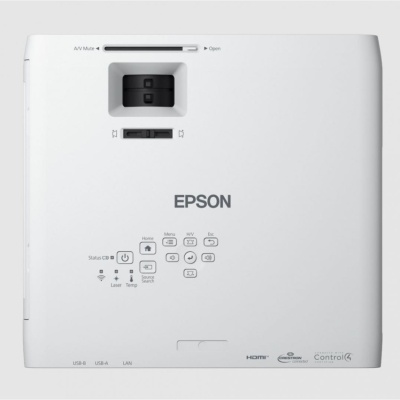 Proiector EPSON EB-L260F, 3LCD, RGB, 4600 lumeni, FHD 1080p, 16:9, Cpontrast:2.500.000:1, lampa 20.000 ore/ 30.000 ore Eco mode, dimensiune imagine: 31"-310", Interfata: USB 2.0-A, USB 2.0, RS-232C, Ethernet interface (100 Base-TX / 10 Base-T), Wi-Fi - Img 4
