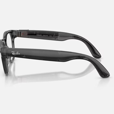 Ray-Ban Meta Scriber Optics Gen 2 AI Glasses Shiny Transparent Black/Demo - Img 3