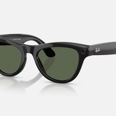 Ray-Ban Meta Skyler AI Glasses Black/Green G15 - Img 4