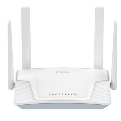 Router Wi-Fi 6 D-Link G416C 4G LTE AX1500 – Router WLAN mobil cu slot SIM, LTE Cat 6, pana la 1, 5 Gbit/s, WPA3, Dualband, 3X LAN, Failover, MU-MIMO, OFDMA
