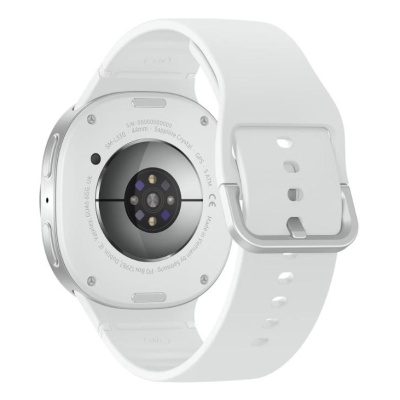 SG Watch8 44mm 1.47" L330 Silver / White strap - Img 3
