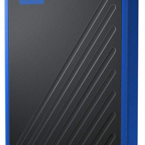 SSD Extern WD My Passport Go, 500GB, negru si albastru, USB 3.0