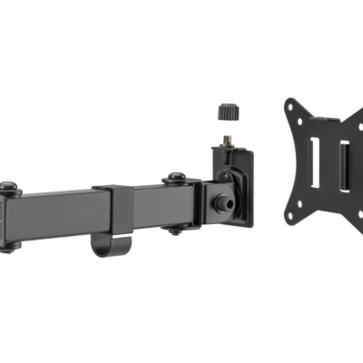 Suport 2 monitoare SeriouxMM66-C024, brat articulat monitor, compatibilitate dimensiune ecran 17"-32", greutate maximă suportata: (per ecran): 9kg, VESA: 75x75, 100x100, inclinare: +45°~-45°, pivotare: +90°~-90°, rotația ecranului: + 180°~-180°, - Img 12