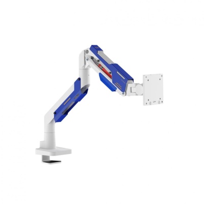 Suport monitor Serioux MM101-C012WH, arc cu gaz, compatibilitate dimensiune ecran 24"-57", greutate maximă suportata: 2~30 kg, VESA: 75x75, 100x100, 100x200, 200x100, 200x200, inclinare: +70°~-45°, pivotare: +90°~-90°, rotația ecranului: 360° - Img 2
