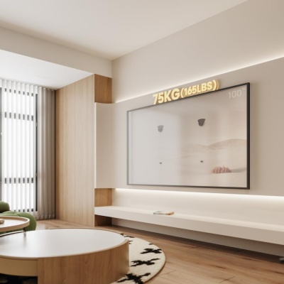 Suport TV Serioux TV22US, Material: Oțel, Plastic, Finisaj suprafață: Electroforeză, Dimensiune ecran compatibil: 32""-100"" Compatibil VESA: 150x100, 200x100, 150x150, 200x200, 300x200, 400x200, 300x300, 400x300, 600x200, 400x400, 600x400, 800x400, - Img 6