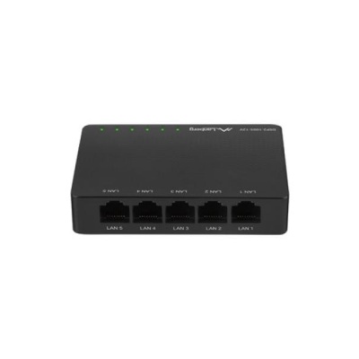 Switch DSP2-1005-12V 5x 1 Gb/s, fara management, Gigabit Ethernet, desktop, 12V