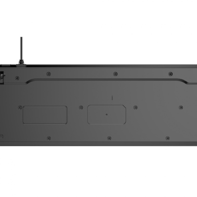 Tastatura Serioux cu fir, interfata USB, 104 taste, material ABS, US Layout, lungime cablu 1.5m PVC, dimensiuni 429*128*20mm; 416g, negru - Img 6