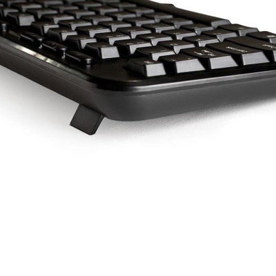 Tastatura Spacer SPKB-169 cu fir, USB, multimedia, 104 taste + 11 taste multimedia, anti-spill, negru - Img 4