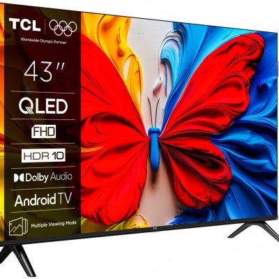 Televizor TCL QLED 43S5K, 108 cm, Smart Android TV, Full HD, Clasa F - Img 2