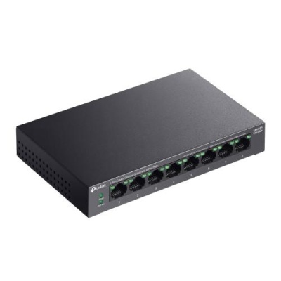 TP-LINK 5-PORT GIGABIT SWITCH LS108GP, interfata 8× 10/100/1000Mbps RJ45 Ports (Ports 1–8 supports 802.3af/at PoE+), AUTO Negotiation, AUTO MDI/MDIX, porturi Standard: 802.3 af/at compliant, PoE Ports: Ports 1–8, pana la 30 W PoE output per port, PoE - Img 2