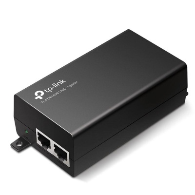 TP-Link, PoE+ Injector, TL-POE160S, Standarde si protocoale: IEEE802.3i, IEEE802.3u, IEEE802.3ab, IEEE802.3af, IEEE802.3at, interfata: 1 10/100/1000Mbps RJ45 data-in port, 1 10/100/1000Mbps RJ45 power+data-out port, Dimensiuni: 125 × 59.4 × 36.8 mm.