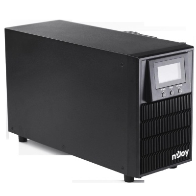 UPS nJoy Aten PRO 2000, 2000VA/ 1800W, On-line, LCD Display, 3 Prize Schuko cu Protectie, Management, Tower, Dubla conversie, Frequency Range 40Hz ~ 70 Hz, Connection port RS232 / USB / Intelligent Port, Dimensiuni: 397 x 145 x 220 mm, Greutate: 17 kg, - Img 5