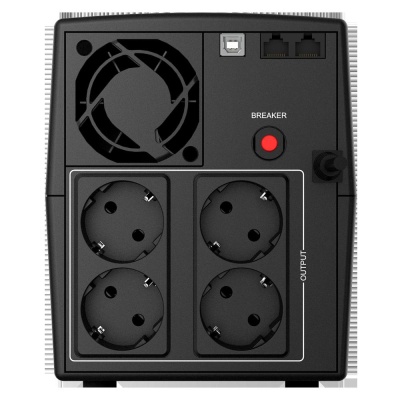 UPS nJoy Keen 1000 USB UPLI-LI100KU-CG01B Capacity 1000 VA / 600 W Simulated sinewave - Img 2