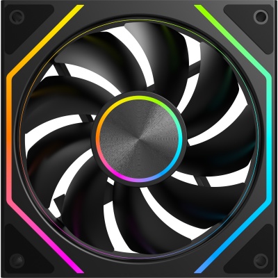 Ventilator Carcasa ALPHAGEAR Mistral ARGB, 12 cm, RGB - Img 2