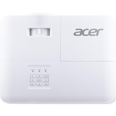 Videoproiector Acer P1258i, XGA 1024* 768, 4:3/ 16:9, 20.000:1, zoom 1.3x, lampa 5.000 ore/ 15.000 ore ecomode, boxa 10W, 2* HDMI, D-Sub, Composite Video RCA, audio in/ out, 2* USB Type A, RS232, PIN security, capac lentila inclus, cablu HDMI 1.8m