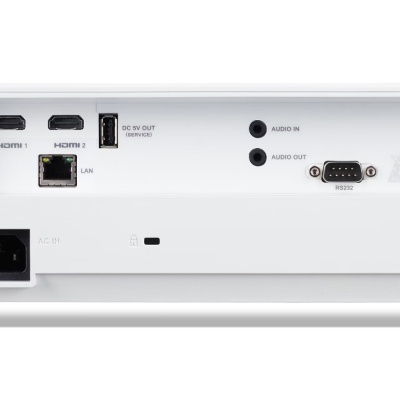Videoproiector Acer P5550, FHD 1920* 1080, 5.200 lumeni, up to WUXGA 1920* 1200, 16:9/ 4:3, 18.000:1, dimensiune maxima imagine 7.62 m (300"), zoom 1.3x, 2* HDMI, HDBaseTx 1, RJ45, audio in/ out, USB Type-A Out, DC Out (5V/1.5A), boxa 10W, RS232, D-sub, - Img 2