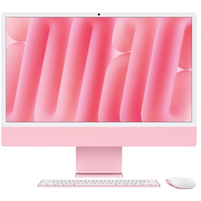 Apple iMAC 24" Retina 4.5k/ Apple M4 (CPU 10-core, GPU 10-core, Neural Engine16-core)/16GB/256GB - Pink - INT KB (2024) - Img 2