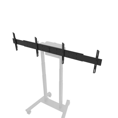 Bara pentru adaugarea unui ecran in plus Neomounts by Newstar compatibila cu FL55-875BL1 si WL55-875BL1, pentru display-uri 42"-65", suporta pana la 50 kg pe ecran, VESA min. 100x100, VESA max. 800x400, negru - Img 2