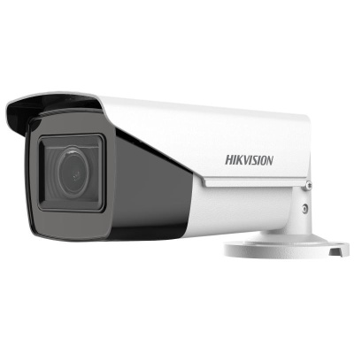 Camera de supraveghere Bullet 5MP Hikvision DS-2CE19H0T- AIT3ZF(2.7-13.5MM)(C), lentila varifocala: 2.7-13.5mm, iluminare min: 0.01 Lux @ (F1.6, AGC ON), 0 Lux cu IR 40m, iesire TVI/AHD/CVI/CVBS, alimentare: 12 VDC±15%, 24 VAC±15%, Max 8.8 W, protectie: