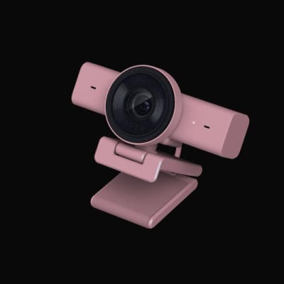 Camera Web Razer Kiyo V2 X, rezolutie video 2K, USB 2.0, Roz