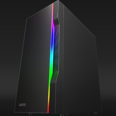Carcasa AQYRIS ELECTRA Mid Tower ARGB NEGRU - Img 6