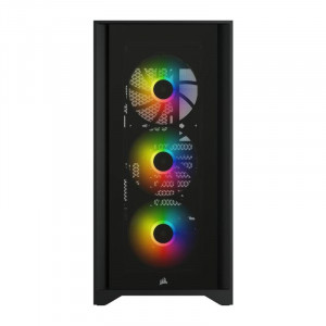 Carcasa Corsair 4000X AIRFLOW Tempered Glass Mid-Tower ATX Case, fara sursa, black