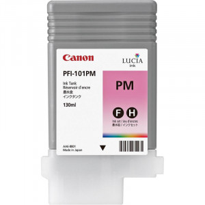 Cartus cerneala Canon PFI-101PM, photo magenta, capacitate 130ml, pentru CanoniPF5X00, iPF6100