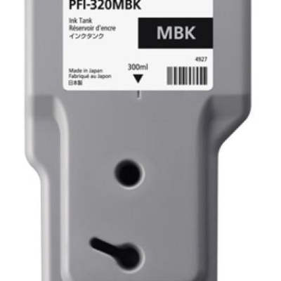 Cartus cerneala Canon PFI-320MBK, matte black, capacitate 300ml, pentru Canon TM 200/205/300/305. - Img 3