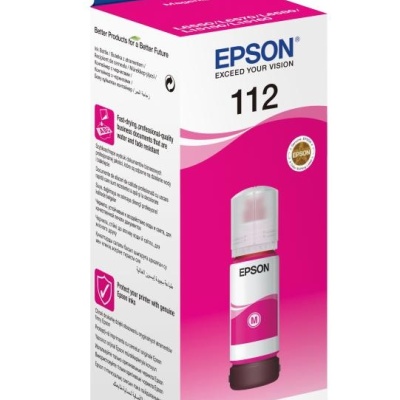 Cartus cerneala Epson 112 ECOTANK , pigment magenta, capacitate 70ml, pentru L6570. - Img 4