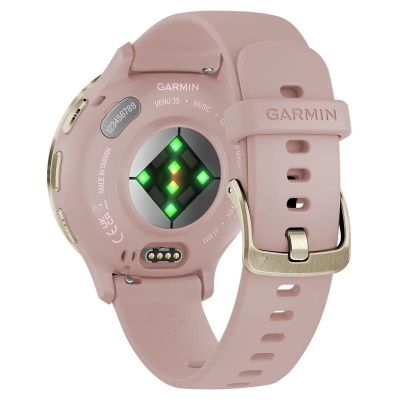 Ceas Garmin Venu 3S Pink Dawn/Soft Gold - Img 3