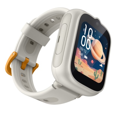 Ceas SmartWatch pentru copii TCL MOVETIME Kids Watch MT48, 1.68", 4G, GPS, IP68 2ATM, Camera 2MP, Lunar Cream - Img 3