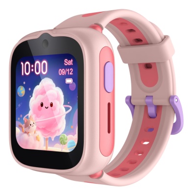 Ceas SmartWatch pentru copii TCL MOVETIME Kids Watch MT48, 1.68", 4G, GPS, IP68 2ATM, Camera 2MP, Cosmic Pink - Img 2