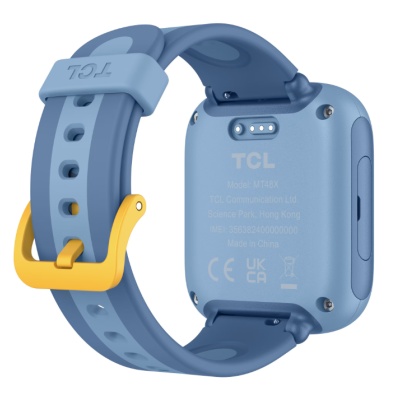 Ceas SmartWatch pentru copii TCL MOVETIME Kids Watch MT48, 1.68", 4G, GPS, IP68 2ATM, Camera 2MP, Galactic Blue - Img 11