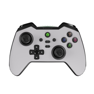 Controller wireless Genesis Mangan 400, tip Analog/Digital, interfata USB, bluetooth, numar butoane 19, lungime cablu 200 cm, acumulator 000 mAh, compatibilitate Android, iOS, MAC, Windows 10,11,7,8, alb