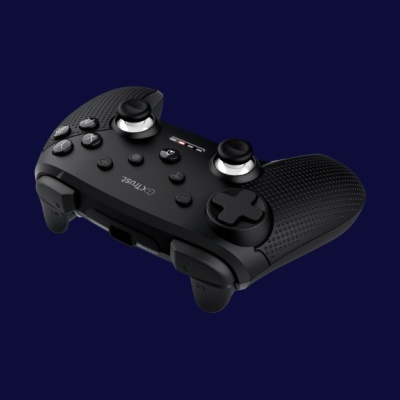 Controller wireless Trust GXT 542 Muta, material ABS, 15 butoane, compatibil cu pc, laptop, consola gaming, smartphone, tableta, negru - Img 2
