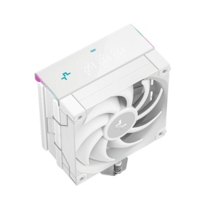 Cooler Procesor DEEPCOOL AK400 DIGITAL PRO ALB, marime heatsink 120x60x152mm, un ventilator, viteza ventilator 500-1750 RPM +/- 10%, Airflow: 60.89 CFM, Suport AMD: AM4/AM5, suport INTEL: LGA 1851/1700/1200/1151/1150/1155, nivel de zgomot: 28 dBA - Img 3