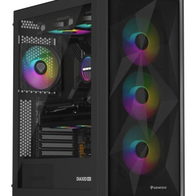 Cooler Procesor GENESIS HYDRIA 240 ARGB NEGRU, dimensiune radiator 276x120x27mm, 2 ventilatoare ARGB, Viteza ventilatoare: 500-1550 RPM, Airflow ventilatoare: 80 CFM, Suport AMD: AM4/AM5, suport INTEL: LGA 1151/1156/1150/1200/1700/1851 - Img 11
