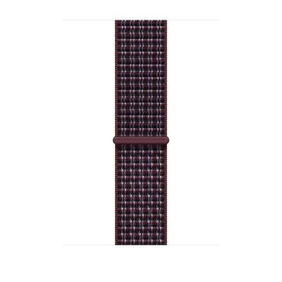 Curea pentru Apple Watch 46mm Burgundy Plaid Sport Loop