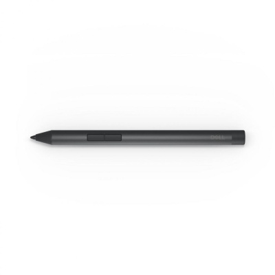 Dell Active Pen PN5122W, Active stylus, Colour: Black, Buttons Qty: 2, Features: Pressure sensitivity, Pressure Levels: 4096, Included Accessories: Nib removal tool, nibs (2 pcs.), AAAA battery, Dimensions (WxDxH): 0.95 cm x 0.95 cm x 14 cm, Weight: 14.2 - Img 2