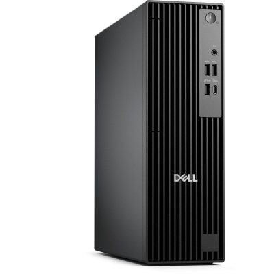 Dell Pro Slim Plus QCS1250, 180W PSU, EPEAT Silver with Climate+, Energy Star Qualified, Intel(R) Core(TM) i3-14100 (4 cores, up to 4.7GHz), Integrated Graphics, 8 GB: 1 x 8 GB, DDR5, up to 4800 MT/s, non-ECC, 512GB SSD, No Optical Drive, Internal