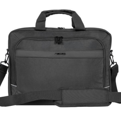 Geanta laptop Natec Kudu, compatibilitate dimensiune laptop 15.6", 2 compartimente, material Polyester 1680D, negru