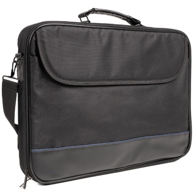 Geanta laptop Spacer, pentru laptopuri cu diagonala de de max. 17.3″, 1 compartiment, buzunar frontal, waterproof, material plastic/nylon, negru - Img 2